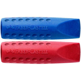 Набор ластиков-копачков Faber-Castell Grip 2001, трехгранные, ассорти, 2 шт/уп .