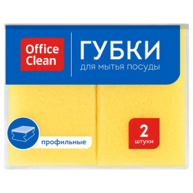 Губка для посуды OfficeClean Maxi 2 шт/уп