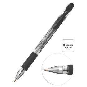 Ручка шариковая Penac CH-7+ черная 0,7 мм