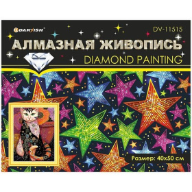 Мозаика алмазная Киса 40*50 см., DV-11515-19