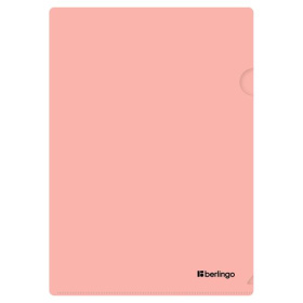 Папка-уголок A4 непрозрачная 330 мкм Berlingo Instinct фламинго