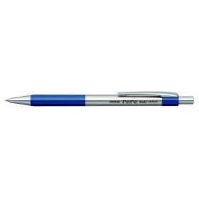 Ручка шариковая Penac Pepe синяя, синий металл. корпус, автоматическая 0,7 мм