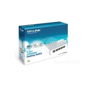 Коммутатор TP-Link TL-SF1005D 5 портовый 10/100 мбит/сек