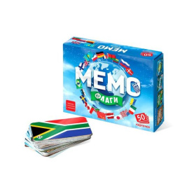 Игра Мемо Флаги 50 карточек