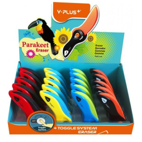 Ластик Y-Plus Parakeet Eraser, для стирания ч/г карандаша