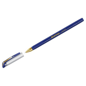 Ручка шариковая Berlingo xGold синяя, игольчатый стержень 0,7 мм