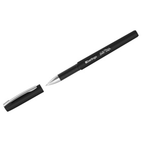 Ручка гелевая Berlingo Silk Touch черная, 0,5 мм