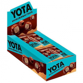 Вафля Yota в молочно-шоколадной глазури 40 г
