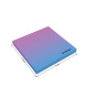 Блок самоклеящийся  50 л., 75*75 мм, Berlingo Ultra Sticky.Radiance розовый/голубой градиент