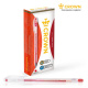 Ручка гелевая Crown Hi-Jell красная 0,5 мм