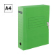 Короб с завязками картон A4  75 мм OfficeSpace, зеленый