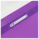 Скоросшиватель пластиковый с перфорацией Стамм А4, 180 мкм фиолетовый