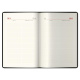 Ежедневник А5 Berlingo xGold, датированный 184 л., к/з., тон. блок, золотой срез, бордовый