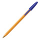 Ручка шариковая Bic Orange синяя F 0,8 мм