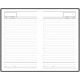Ежедневник недатированный A5 OfficeSpace 160 стр. обложка из бумвинила, синий