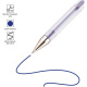 Ручка гелевая OfficeSpace синяя, 0.5 мм, линия 0,3 мм.